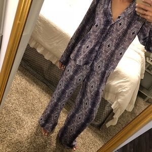 Snakeskin Pattern Pajama Ser